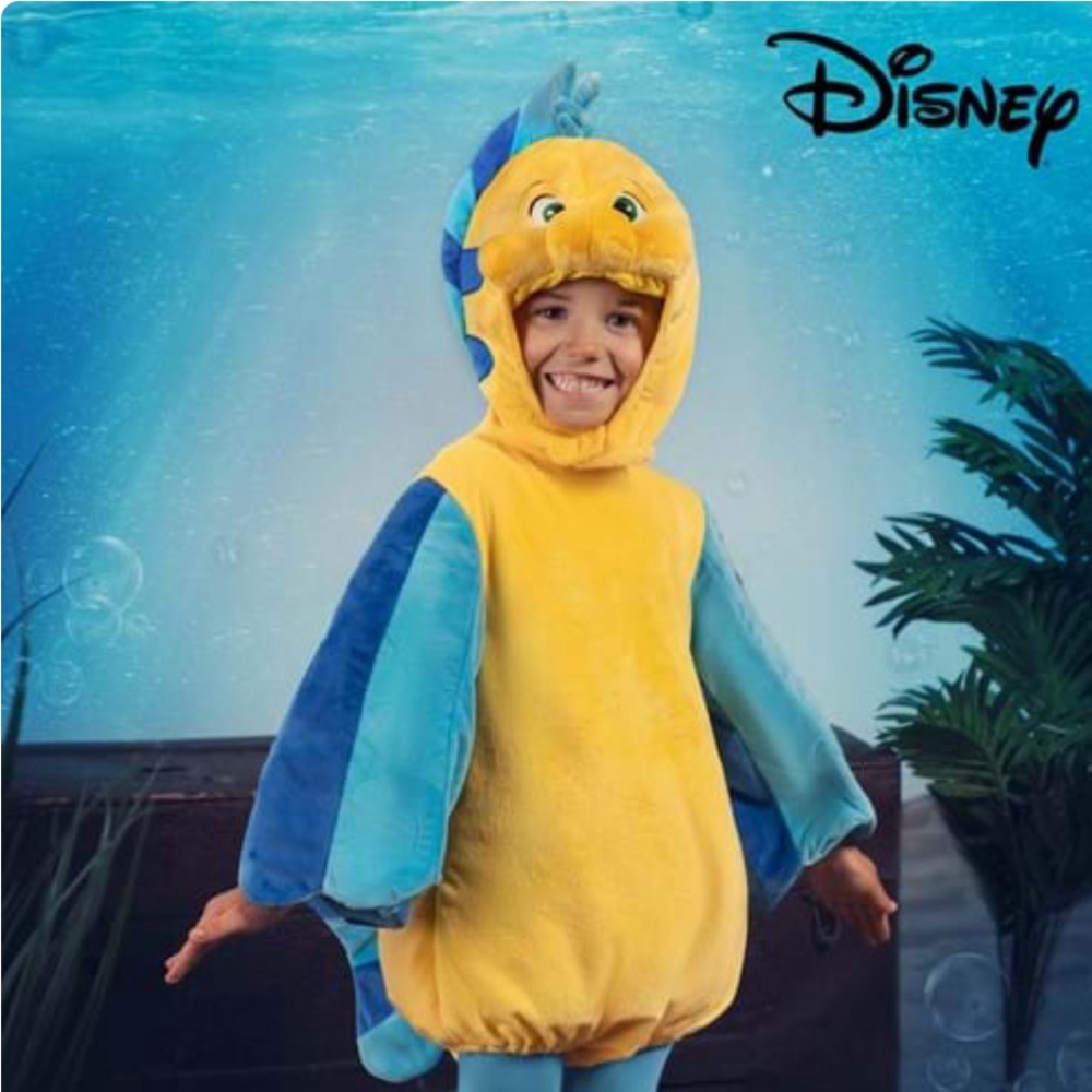 Flounder toddler costume